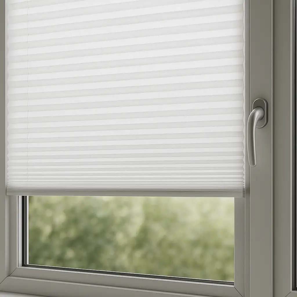 Plissegardin er et fleksibelt produkt som kan monteres på vindusnært, nisje og vegg