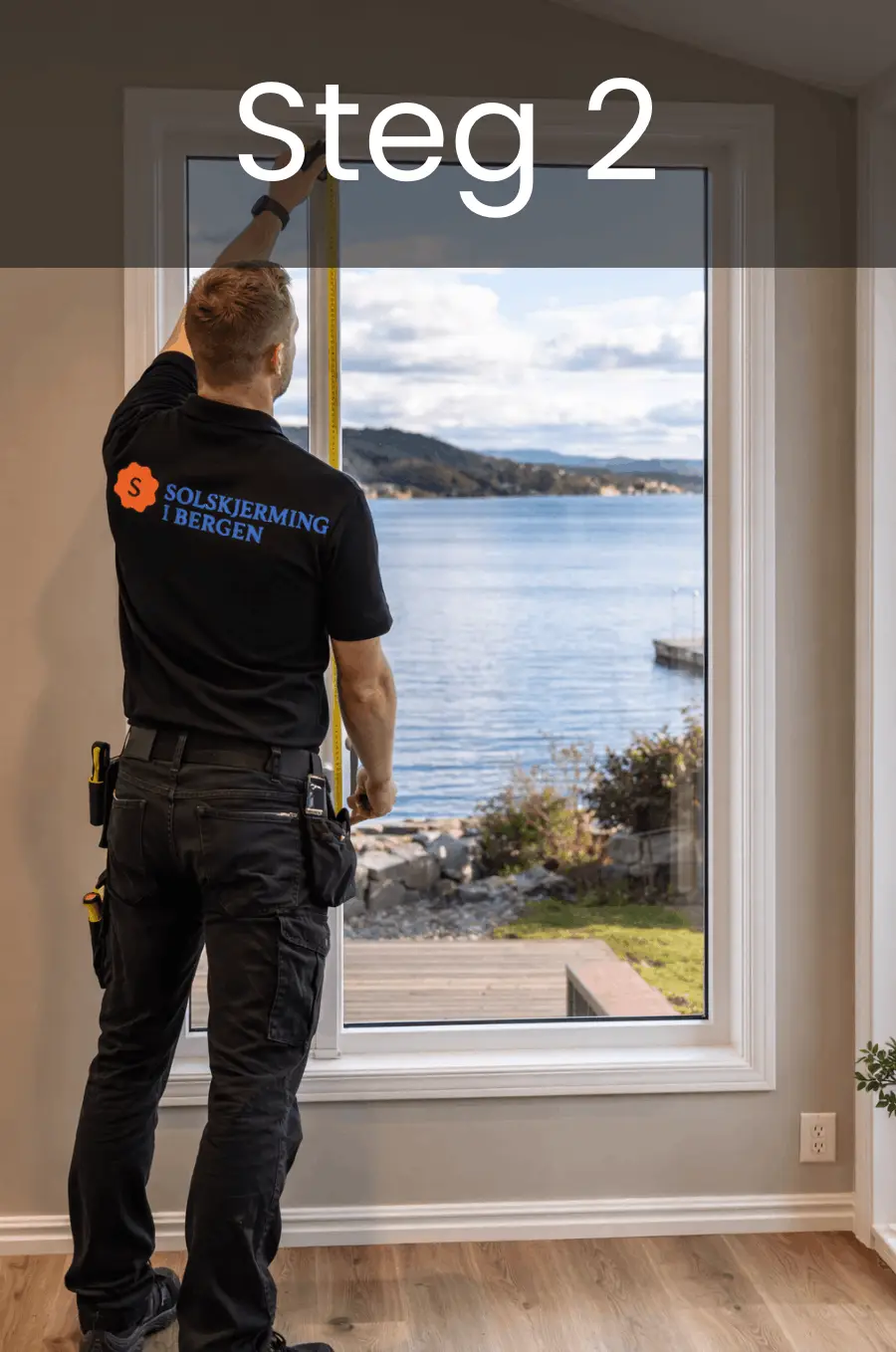 Gratis befaring og oppmåling av vindu for solskjerming i Bergen